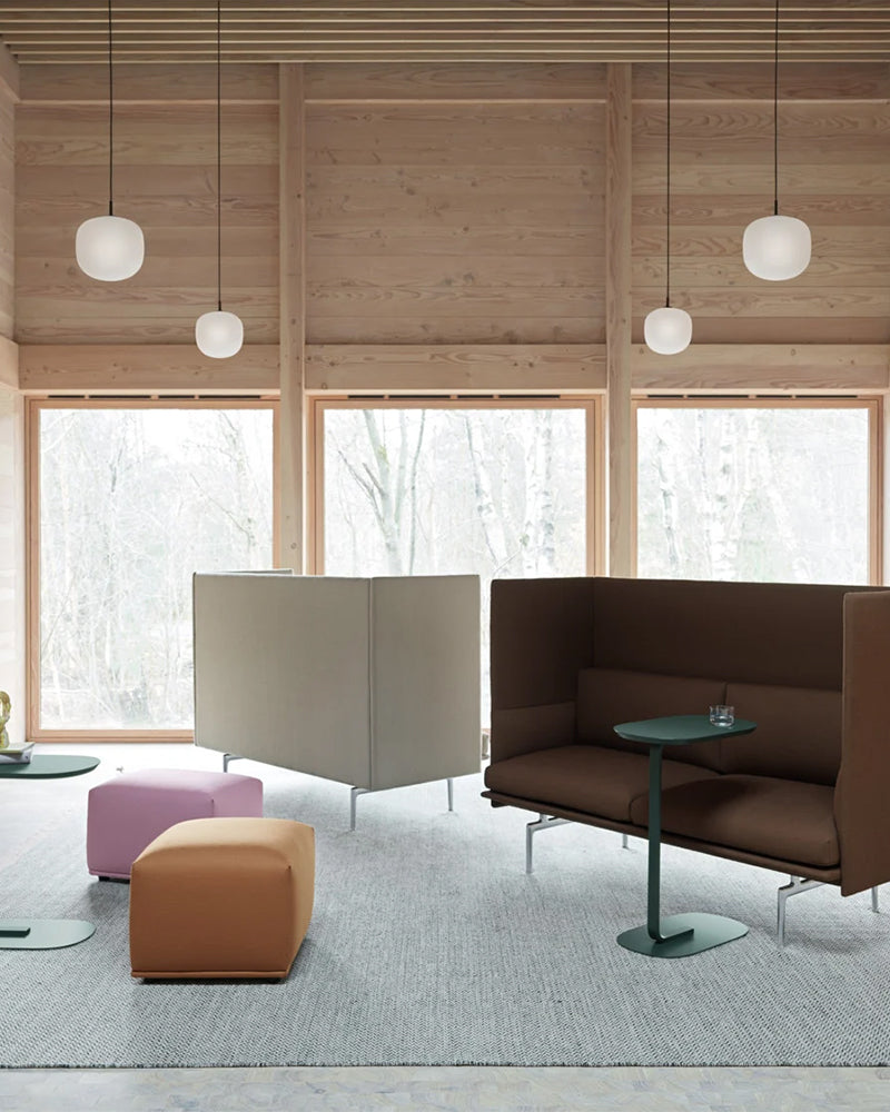 Rime - Suspension grise - ø12